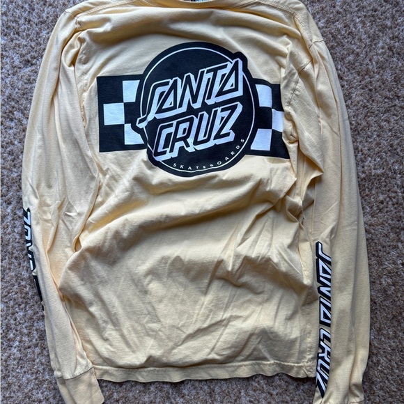 Men’s Santa Cruz Long Sleeve T-shirt. M. - Picture 2 of 3